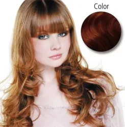Balmain gewellt 45cm 133 dunkelkupfer 10 St&uuml;ck Echthaar Fill-In Extensions