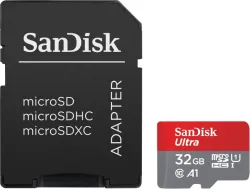 SanDisk - Ultra (120MB/s, 32 GB), microSDHC-Speicherkarte, 32 GB