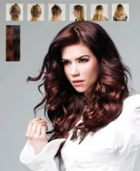 Balmain Clip In Weft Set 40cm Barcelona Echthaar