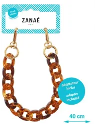 ZANA&Eacute; Phone Wristlace Tortoise Shell 17175 Mineral Spring red