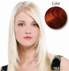 Balmain Straight 45cm 130 mittelkupferrot 10 St&uuml;ck Echthaar Fill-In Extensions