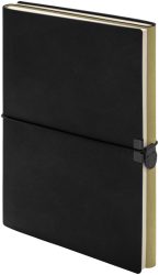 KOLMA Notizbuch Smooth A5 06.442.20 2in1 schwarz/gr&uuml;n 224 Blatt