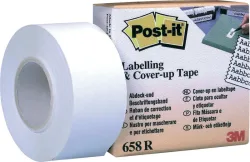 POST-IT Beschriftungsband 658R 6x25,4mmx17,7m