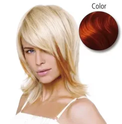 Balmain natur glatt 40 cm 130 mittelkupferrotblond Echthaar 12 St. Fill-in Ext.