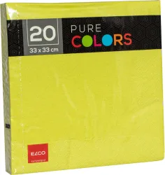 elco - Papierservietten, 20 Stück, 33cm, Kiwi