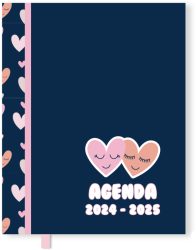 ANCOR Sch&uuml;leragenda 2024/2025 A5 118162 B'LOG HEARTS