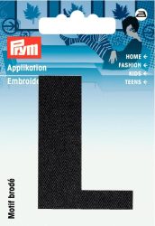 Prym Applikation Buchstabe L, schwarz