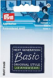 Prym Applikation Jeanslabel Quadratisch