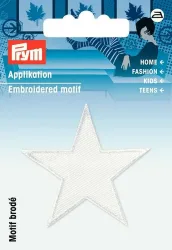Prym Applikation Sterne, weiss