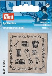 Prym Applikation Label Handmade Quilten, Nostalgie