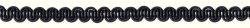 Prym Posamentenborte, schwarz 8 mm, Coupon 1.5 m