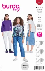 Burda Schnittmuster, Shirt