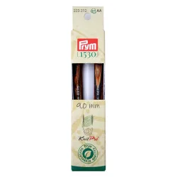 Prym 1530 Nadelspitzen lang 9.00 mm, 12.8 cm, Birkenholz