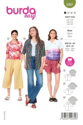 Burda Schnittmuster, Bluse