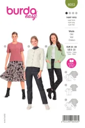 Burda Schnittmuster, Cardigan