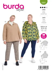Burda Schnittmuster, Jacke