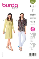 Burda Schnittmuster, Kleid & Bluse