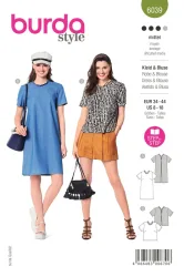 Burda Schnittmuster, Kleid & Bluse