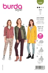 Burda Schnittmuster, Mantel & Jacke