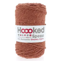 Hoooked Spesso Chunky Cotton, Brick Kn&auml;uel 500 g, 127 m, 100 % CO
