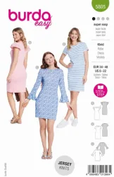 Burda Schnittmuster, Kleid