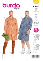 Burda Schnittmuster, Kleid