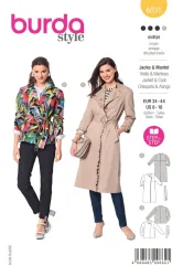 Burda Schnittmuster, Mantel & Jacke