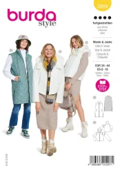 Burda Schnittmuster, Weste & Jacke