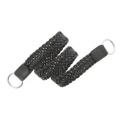 Hoooked Taschengriff geflochten, Grey 85 cm