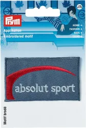 Prym Applikation Jeans Absolut Sport