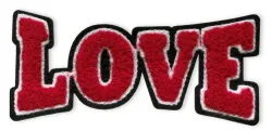 Prym Applikation Label Love, rot