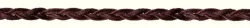 Prym Zopf, braun 6 mm, Coupon 2 m