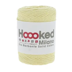 Hoooked Milano Eco Barbante, Popcorn Kn&auml;uel 200 g, 204 m, 85 % recyceltes CO