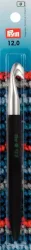 Prym H&auml;kelnadel Softgriff, schwarz 12.00 mm, 14 cm, Karte, Aluminium