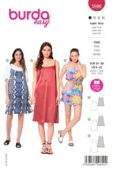 Burda Schnittmuster, Kleid