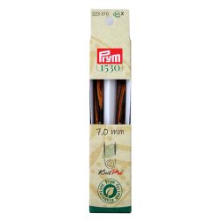 Prym 1530 Nadelspitzen lang 7.00 mm, 11.6 cm, Birkenholz