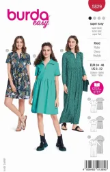 Burda Schnittmuster, Kleid