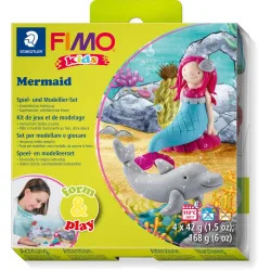 FIMO - Modelliermasse, Mermaid, 15.5X15.6X2.2CM, Multicolor