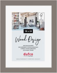 DUFCO Holz-Bilderrahmen 18x24cm 1610.80662 Toronto grau