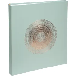 EXACOMPTA Fotoalbum Ellipse 29x32cm 16263E gr&uuml;n 60 Seiten