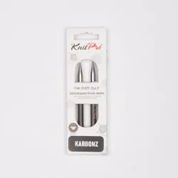 Knitpro Karbonz Nadelspitzen 7.00 mm, 13 cm, Karbonfaser