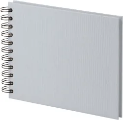 R&Ouml;SSLER Fotoalbum 19.5x14.5cm 1329452171 stone/off white