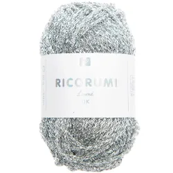 RICO-Design - Handarbeitsgarn, 57.5M, Silber