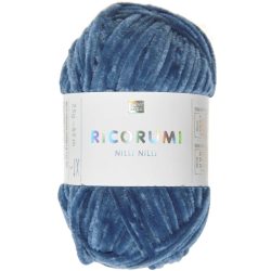 RICO-Design - Strickgarn, 25GCA65M, Blau