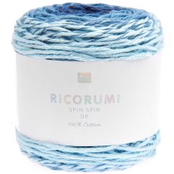 RICO-Design - Handarbeitsgarn, 25GCA115M, Blau
