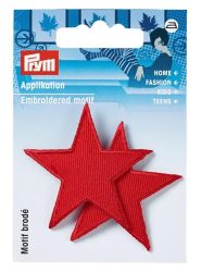 Prym Applikation Sterne, jeans hellblau