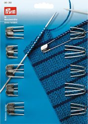 Prym Maschenraffer, silber 13 mm, Karte 10 Stk.