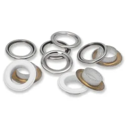 Prym - Ösen, 14mm, Weiss