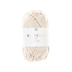 Rico Creative Ricorumi DK, elfenbein 25 g, 57.5 m, 100 % CO