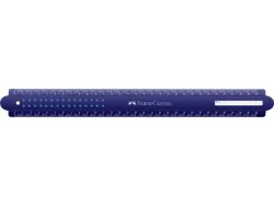 FABER-CASTELL Lineal 30cm 172130 Dots, bruchsicher